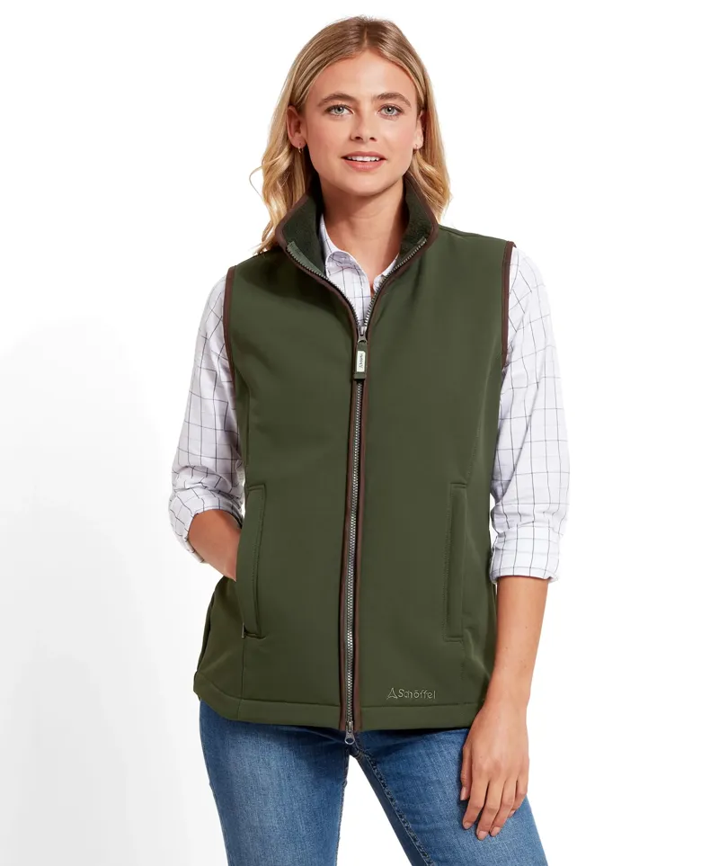 Schoffel W's Belton Gilet Cedar-1