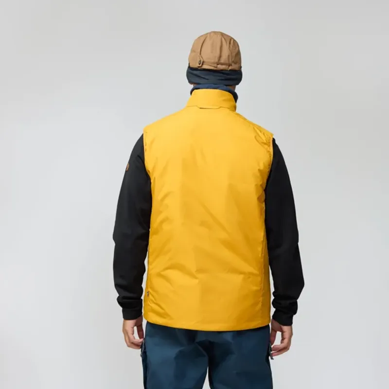 Fjallraven Men's Bergtagen 60 Insulated Vest - Mustard Yellow-4