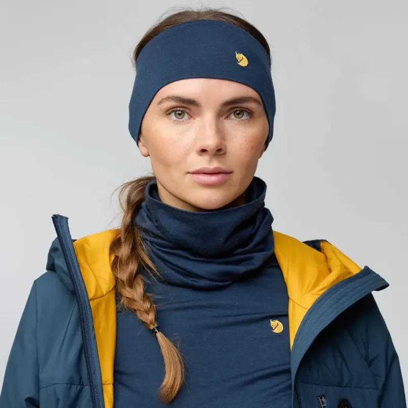 Fjallraven Bergtagen Merino Headband Black-1