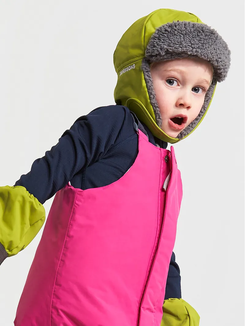 Didriksons Kids Biggles Cap Seagrass Green-2