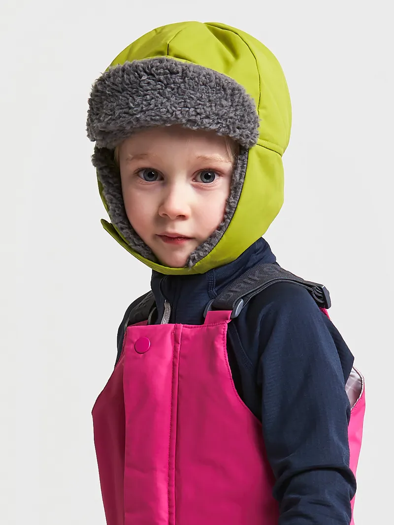 Didriksons Kids Biggles Cap Seagrass Green-1