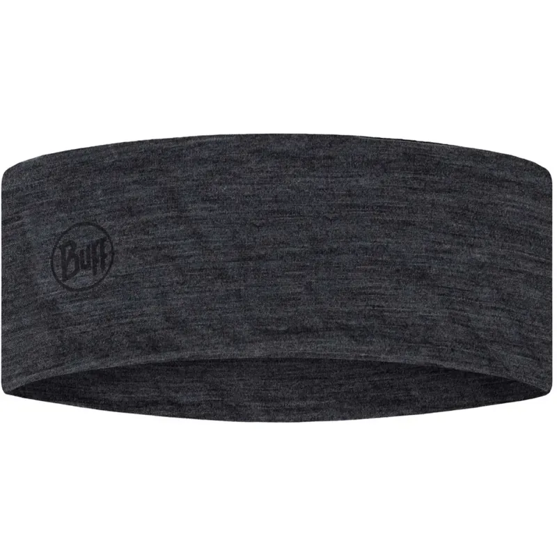 Buff Merino Lightweight Headband - Solid Grey