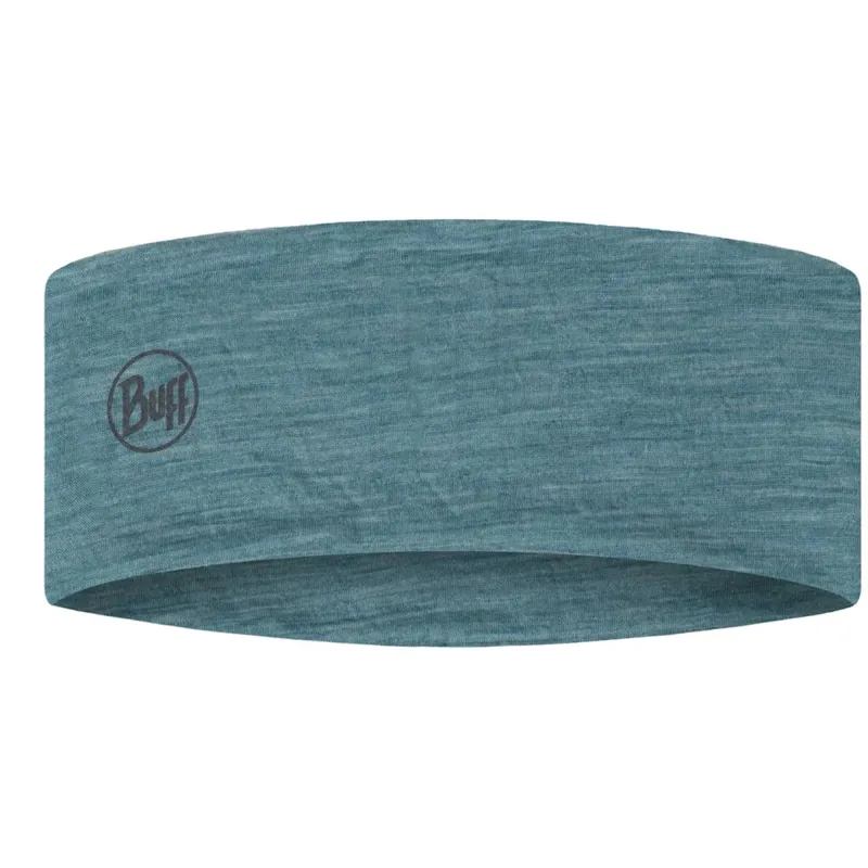 Buff Merino Lightweight Headband - Solid Pool