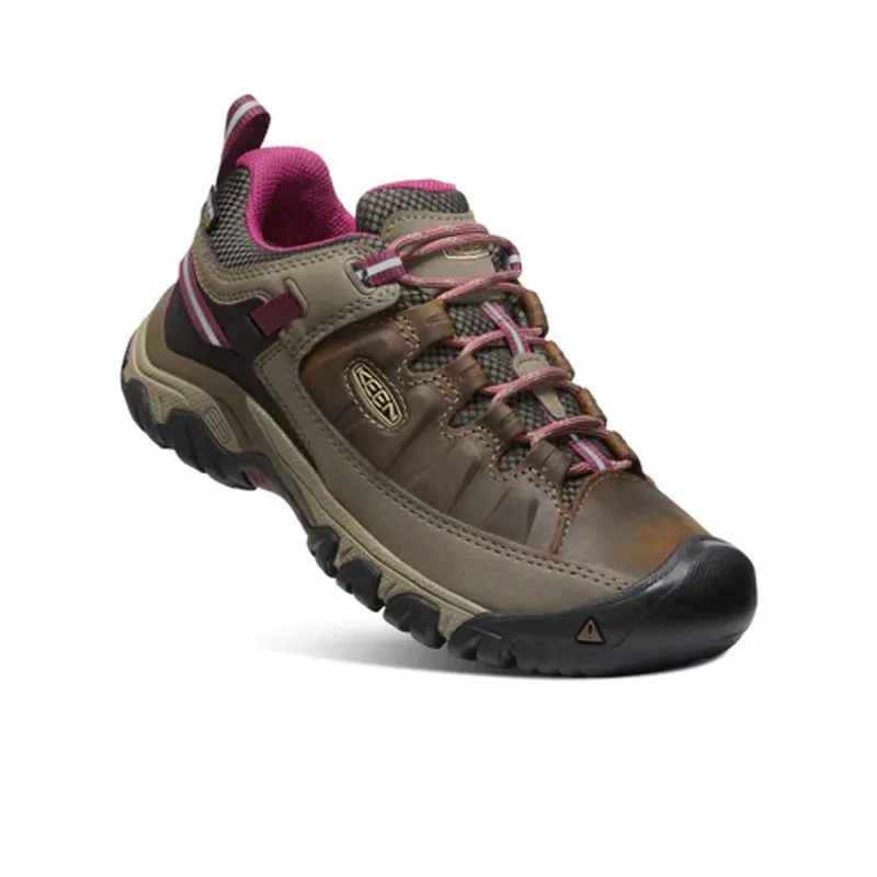 Keen Women's Targhee III Waterproof Weiss/Boysenberry-4