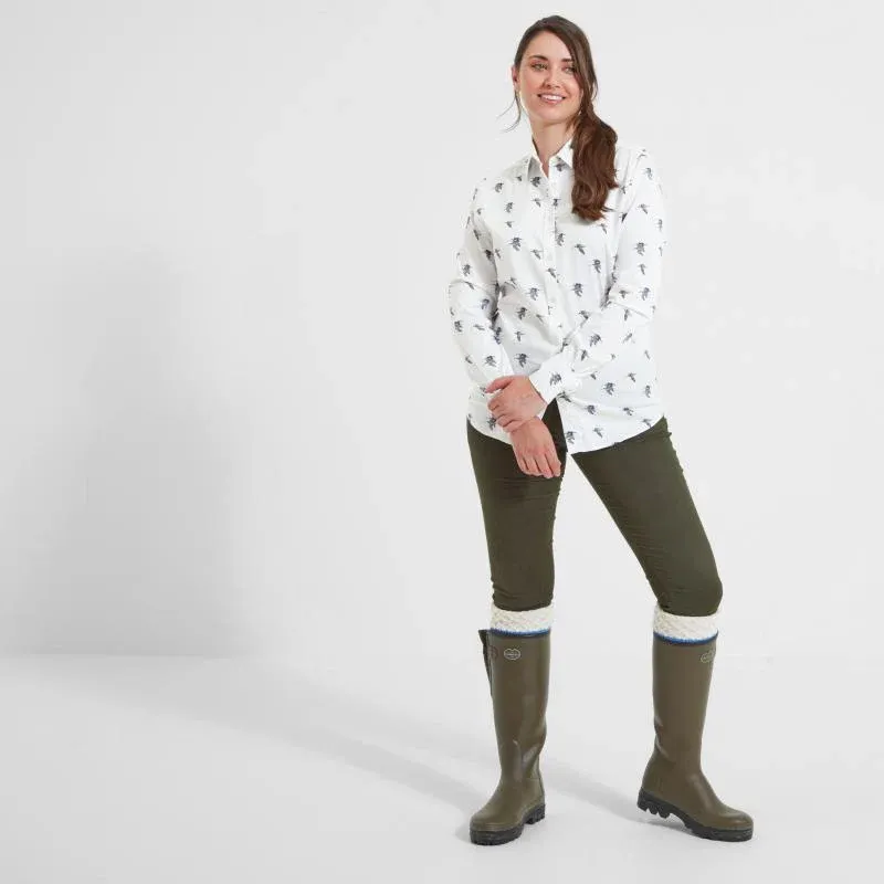 Schoffel Women's Owen Williams Shirt Curlew Print-1