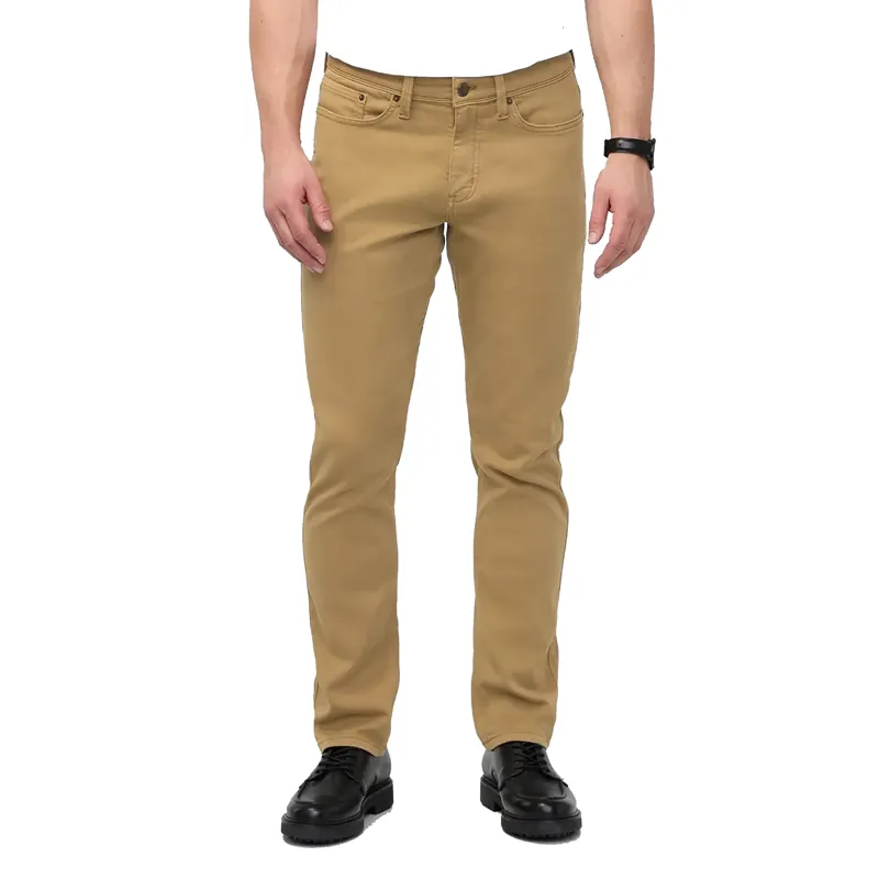 Duer Men's No Sweat Relaxed Taper Camel