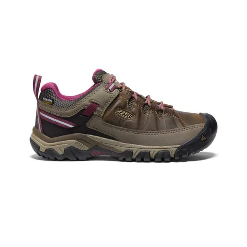 Keen Women's Targhee III Waterproof Weiss/Boysenberry