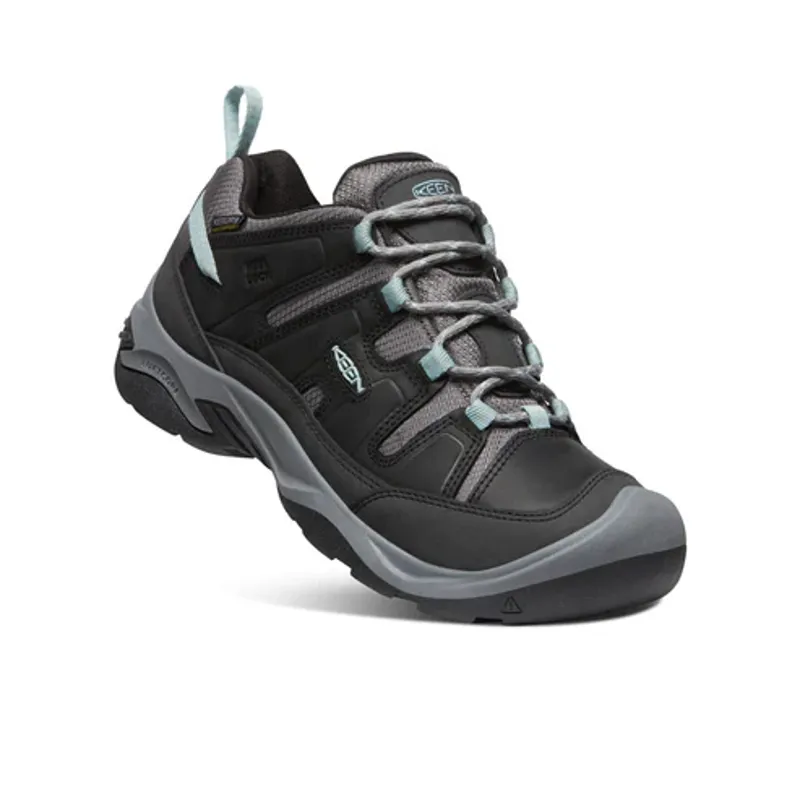 Keen Women's Circadia Waterproof Shoe Black/Cloud Blue-4