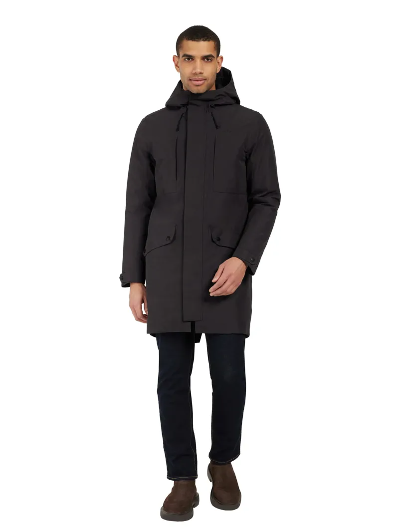 Didriksons Men's Falke Parka Black-1