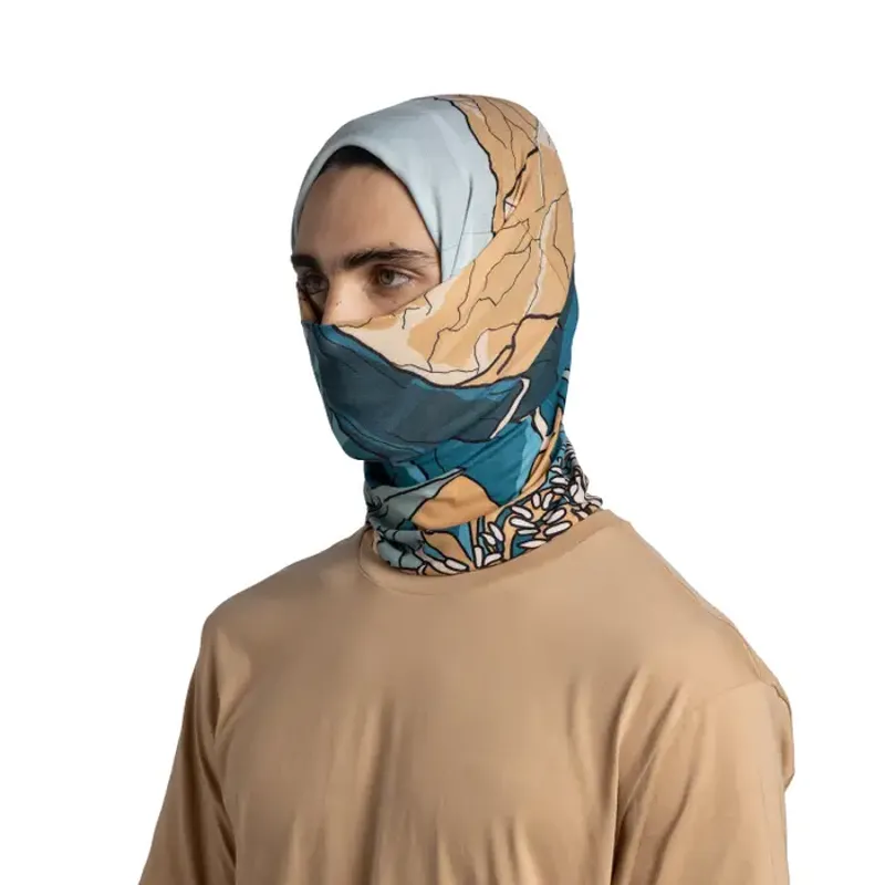 Buff CoolNet UV Neckwear in Nive Teal-4