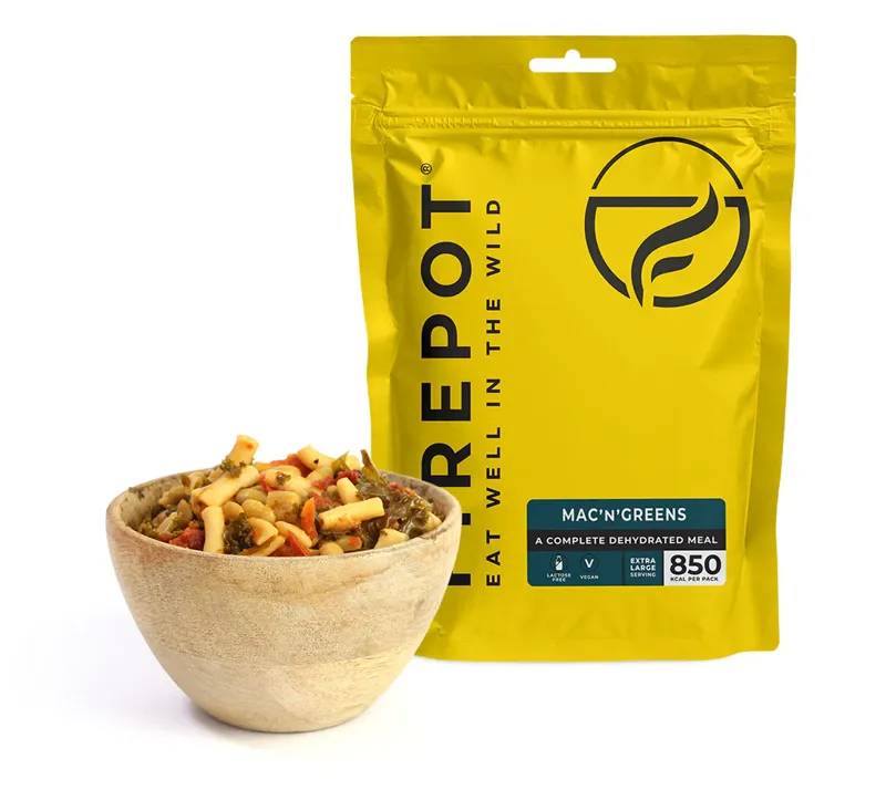 Firepot Dehydrated Food - Mac'n'Greens Extra Large
