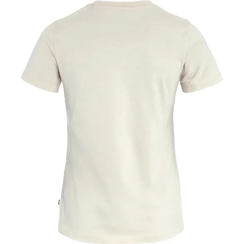 Fjallraven Women's Fjallblomster Fox T-shirt - Chalk White-1
