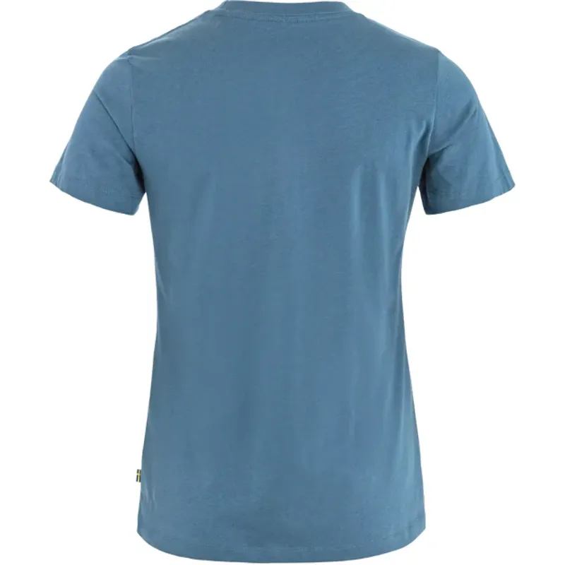 Fjallraven Women's Fjallblomster Fox T-shirt - Dawn Blue-1