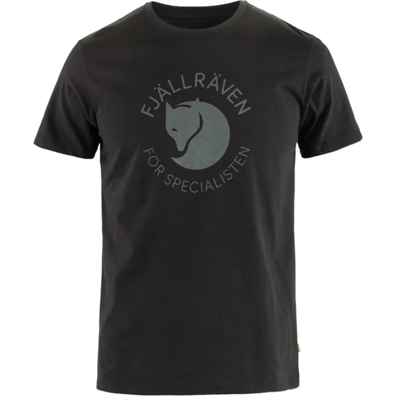 Men's Fjallraven Fox T-shirt Black