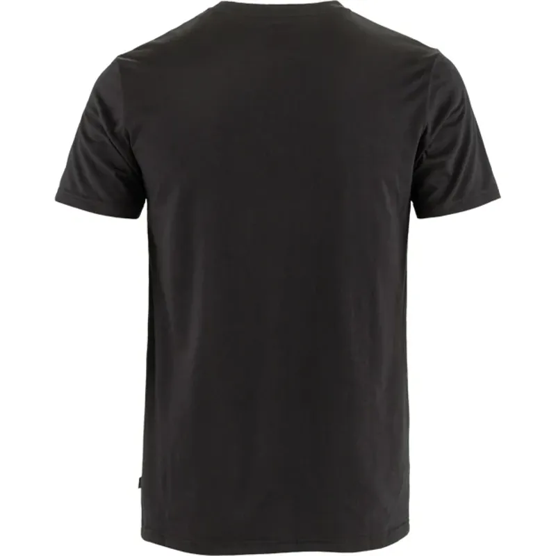 Men's Fjallraven Fox T-shirt Black-1