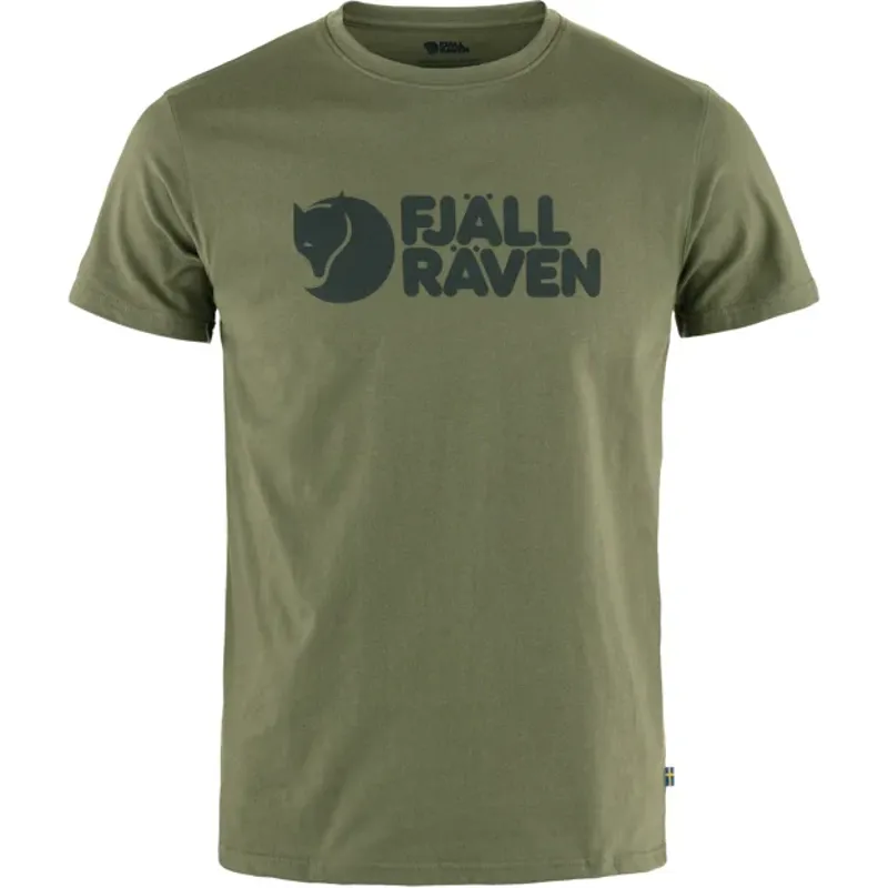 M's Fjallraven Logo T-shirt Laurel Green