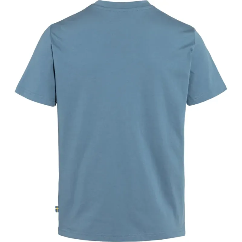Fjallraven Women's Fox Boxy Logo Tee Dawn Blue-1