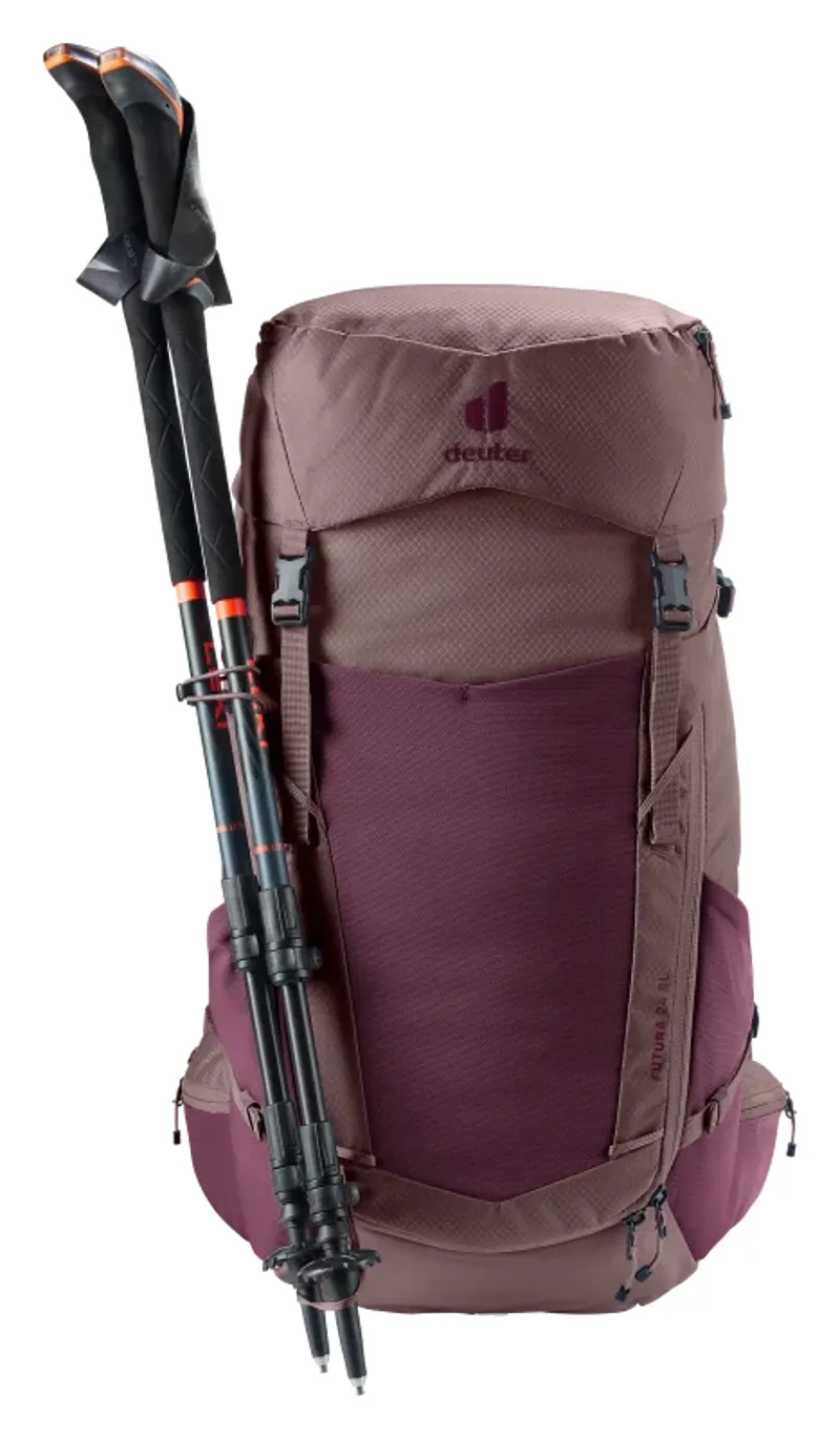 deuter Futura 24 SL Hiking Backpack in Ashrose-Cassis-7