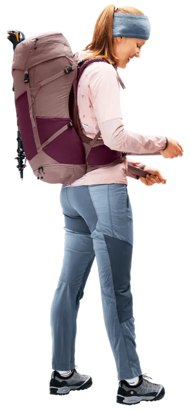 deuter Futura 24 SL Hiking Backpack in Ashrose-Cassis-12