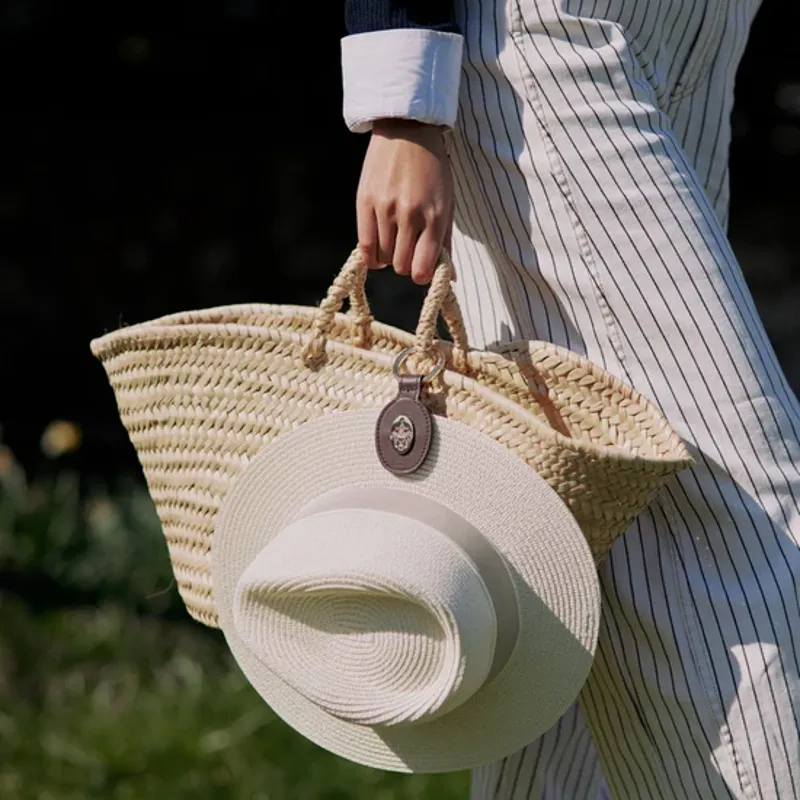 Hicks and Brown Leather Hat Clip-2