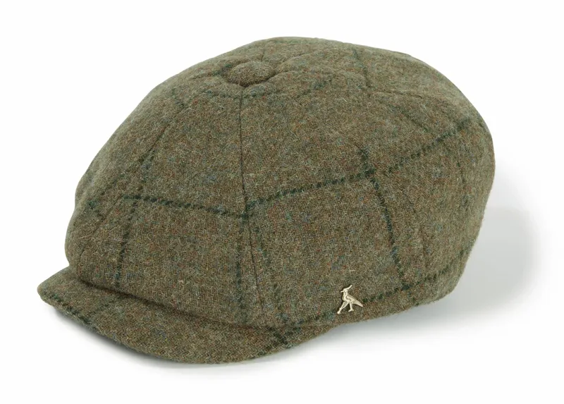 Felsham Tweed Baker Boy Cap -