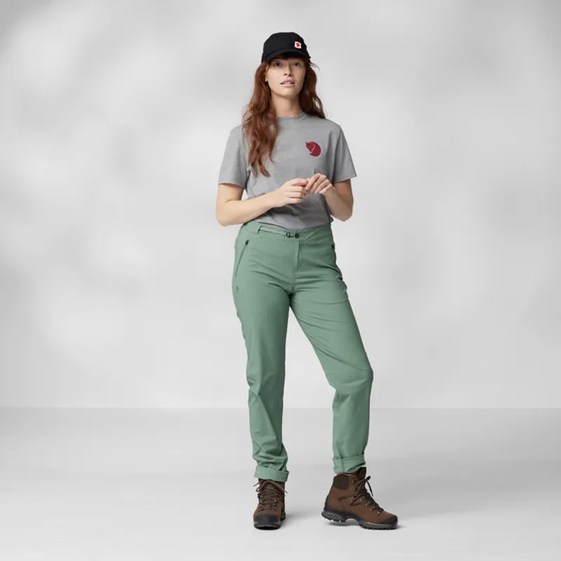 Fjallraven Women's High Coast Trail Trousers Patina Green-2