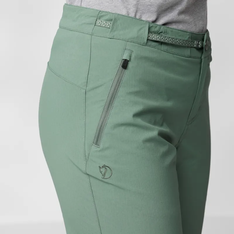 Fjallraven Women's High Coast Trail Trousers Patina Green-5