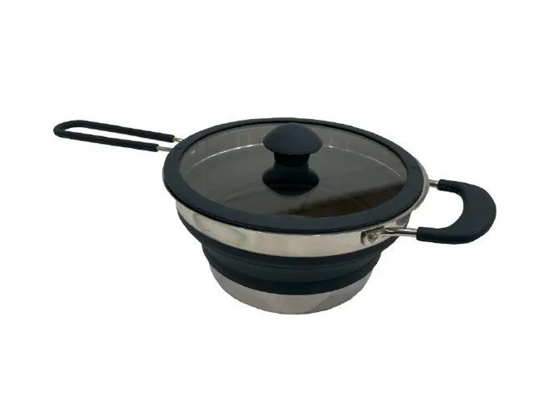 Vango Cuisine 1.5L Non-Stick Pot - Deep Grey