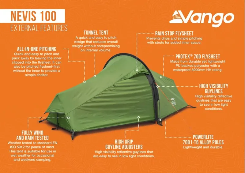 Vango Nevis 100-8
