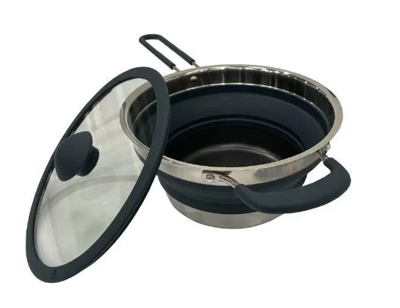 Vango Cuisine 1.5L Non-Stick Pot - Deep Grey-1