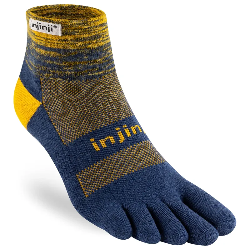 Injinji Trail Midweight Mini-Crew Moonlit