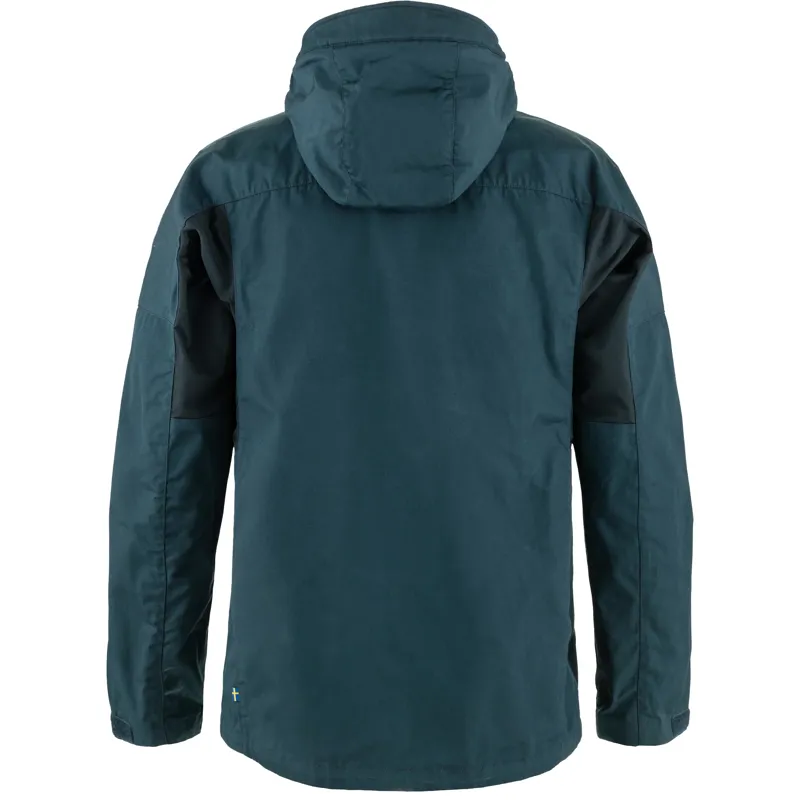Fjallraven Men's Kaipak Jacket Mountain Blue-Dark Navy-1