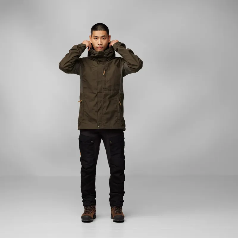 Fjallraven Men's Kaipak Jacket Mountain Blue-Dark Navy-3