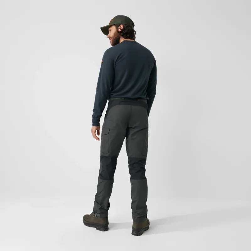 Fjallraven Men's Kaipak Trousers - Black-3