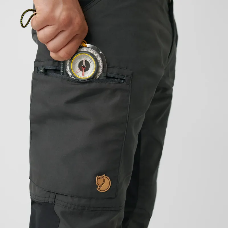 Fjallraven Men's Kaipak Trousers - Black-6
