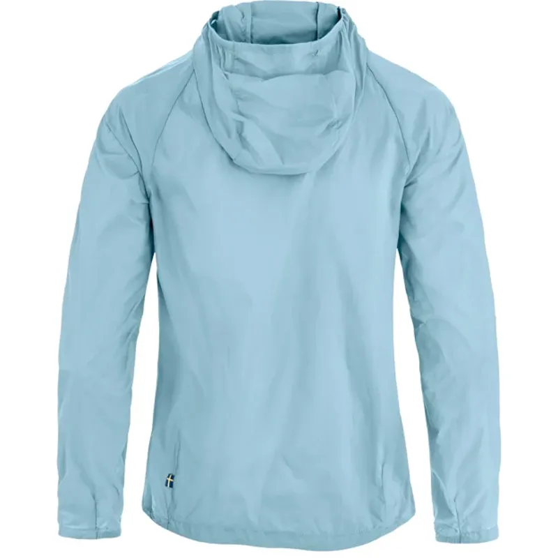 Fjallraven Women's Keb Latt Wind Jacket - Breeze Blue-1