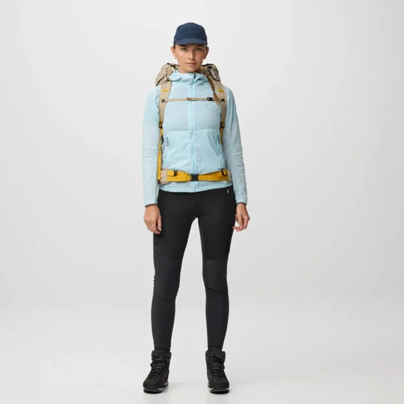 Fjallraven Women's Keb Latt Wind Jacket - Breeze Blue-2