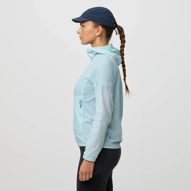 Fjallraven Women's Keb Latt Wind Jacket - Breeze Blue-3