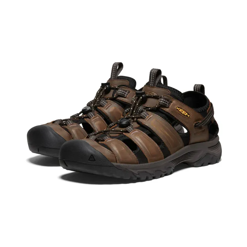 Keen Mens Targhee III Sandal - Bison/Mulch-1
