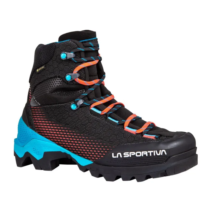 La Sportiva Women's Aequilibrium ST GTX Black-Hibiscus
