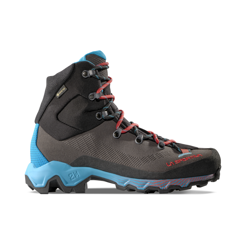 La Sportiva W's Aequilibrium Trek GTX Carbon/Malibu Blue-2