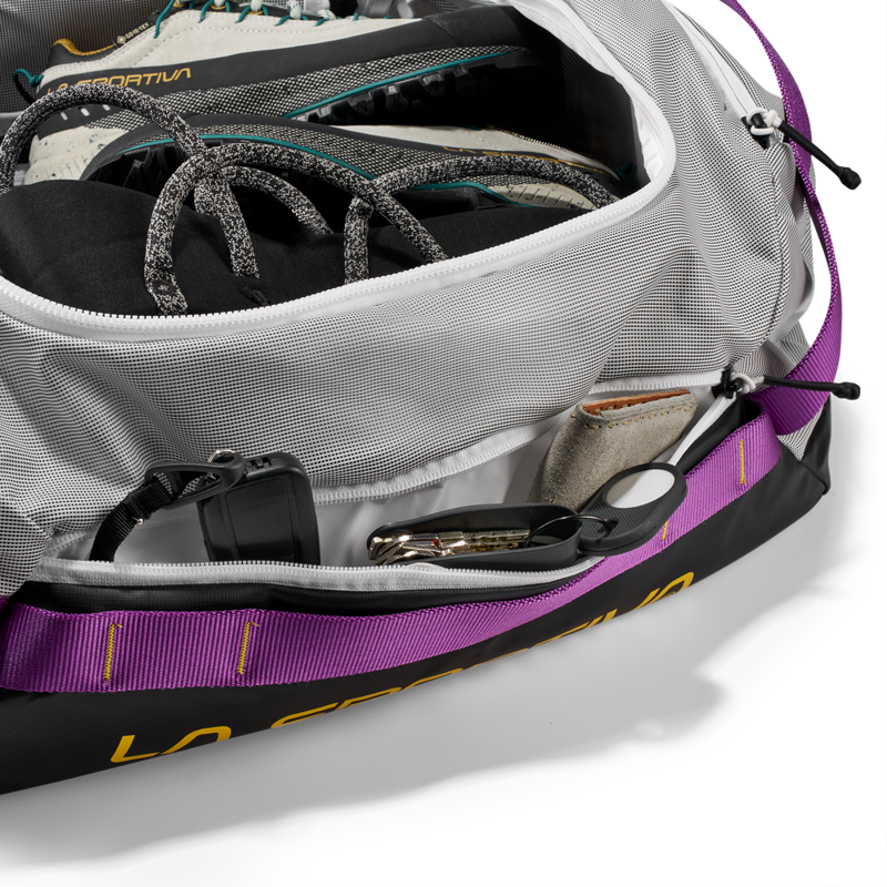 La Sportiva Nomad 40l Duffel Bag - Chalk/Black-5