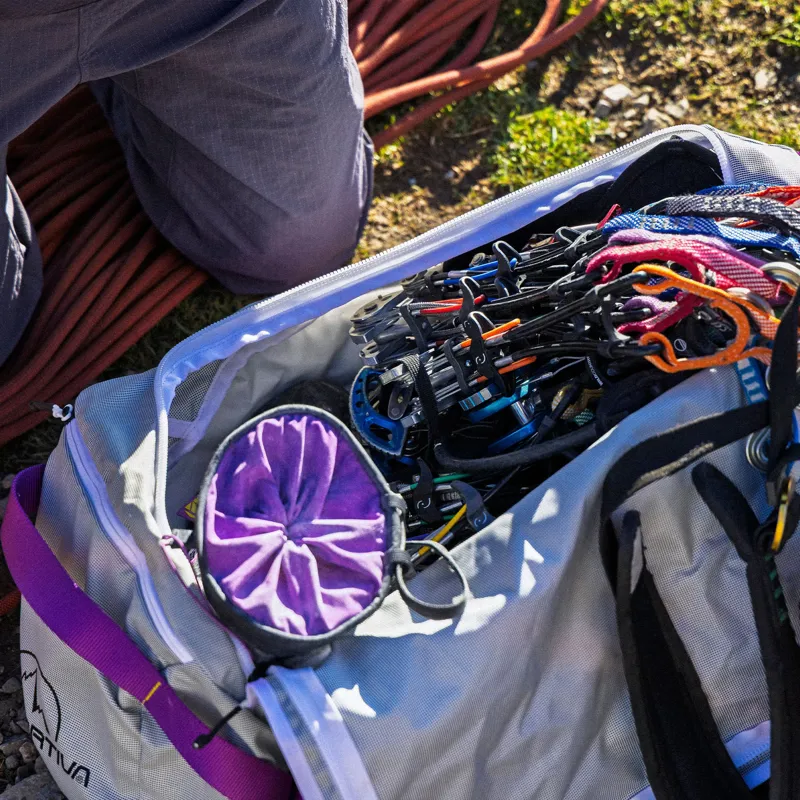 La Sportiva Nomad 40l Duffel Bag - Chalk/Black-6