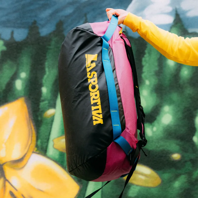 La Sportiva Nomad 40l Duffel Bag - Fucsia/Giallo-6