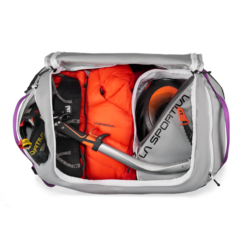 La Sportiva Nomad 70 Duffel Bag Chalk/Black-3