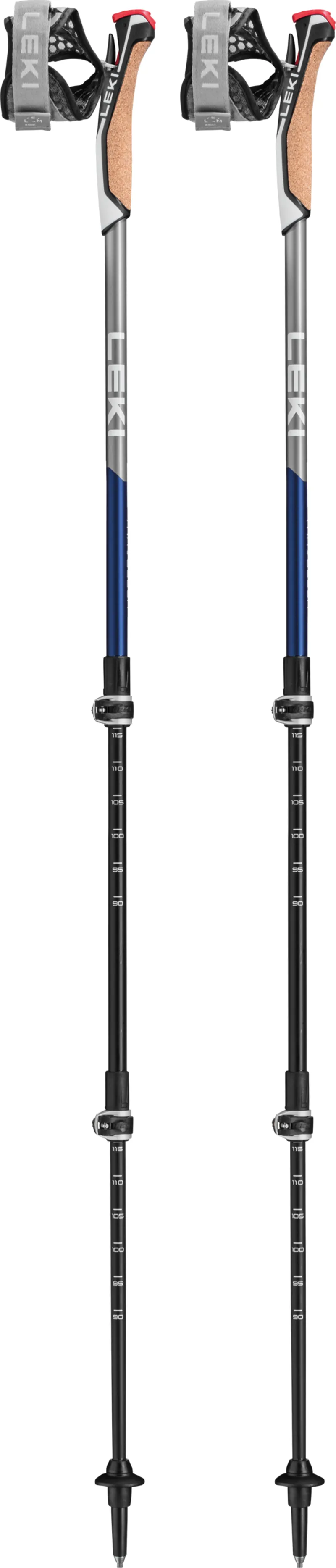 Leki Traveller Carbon Speed Lock Nordic Walking Poles - Pair