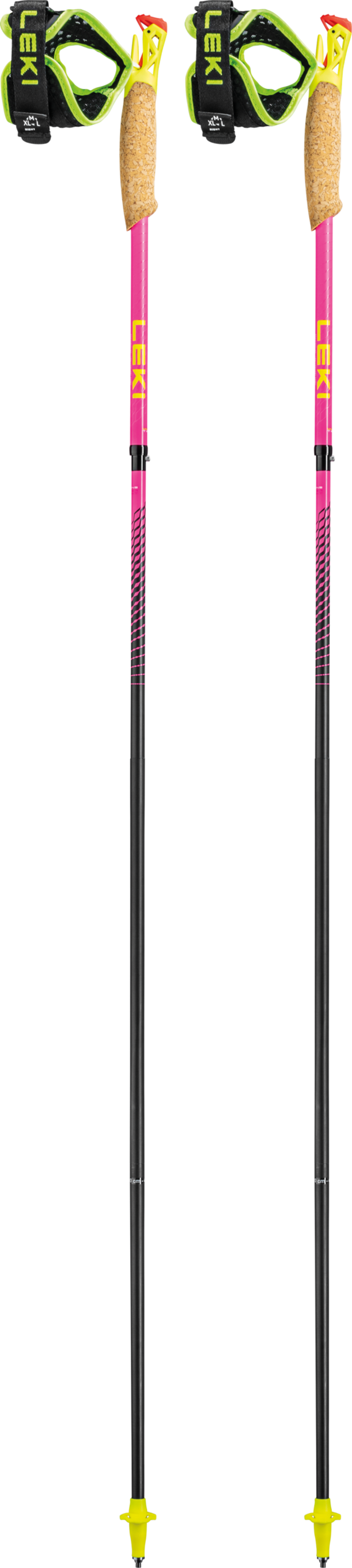 Leki Ultra Trail FX.One 120cm Neon Pink/Black/Neon Yellow-4