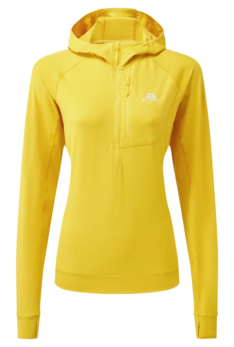 Mountain Equipment W's Aiguille Hooded Top Lemon