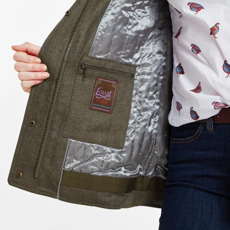 Schoffel W's Lilymere Jacket Loden Herringbone Tweed-3