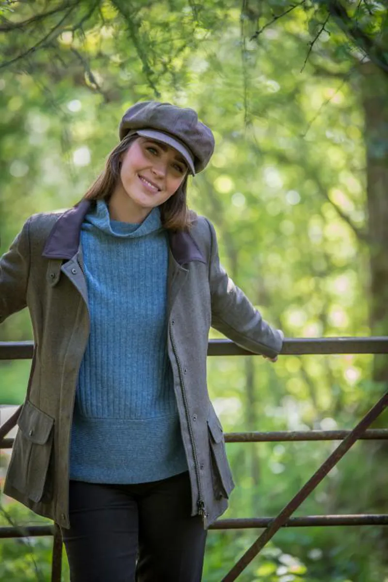 Schoffel W's Lilymere Jacket Loden Herringbone Tweed-4